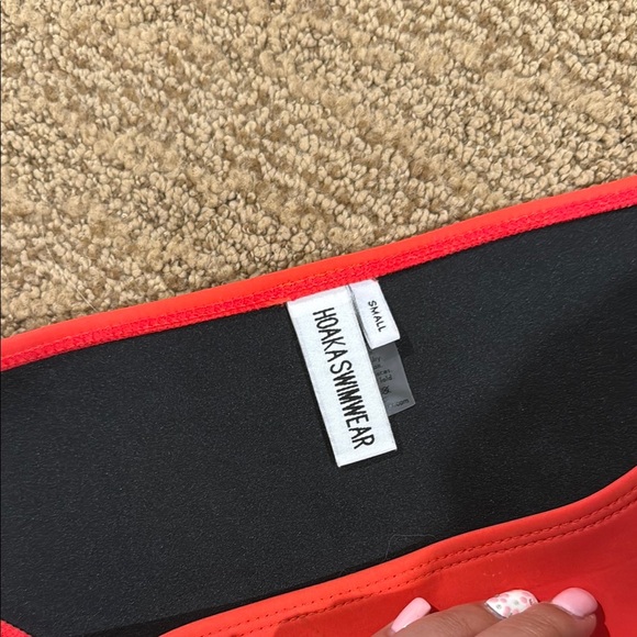 Hoaka Women's Red Neoprene Bikini Set - Picture 5 of 5